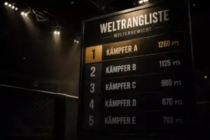 UFC-Rankings und Wetten — Warum die offizielle Rangliste Wetter täuschen kann